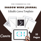 Editable Shadow Work Journal in Canva | Commercial Use