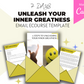 Editable 5 Steps To Unleashing Your Inner Greatness Emails | Email eCourse Template