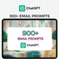 940 ChatGPT Prompts for Email Marketing Results