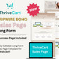 Tripwire Boho Sales Page Template in ThriveCart