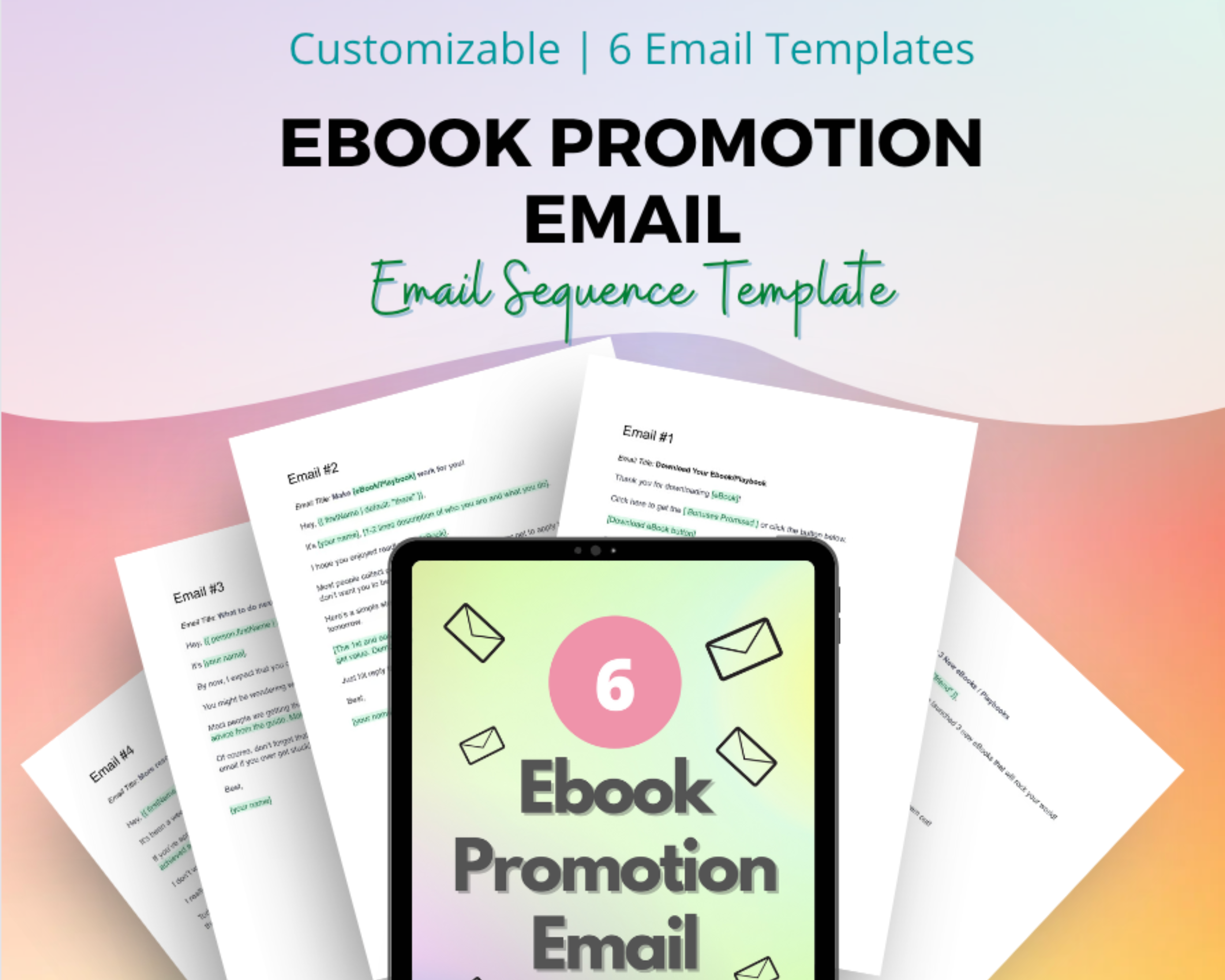 Ebook Promotion Email Sequence