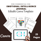 Editable Emotional Intelligence Journal in Canva | Commercial Use