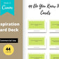 44 Do You Know Me Cards | Canva Inspirational Cards | Commercial Use
