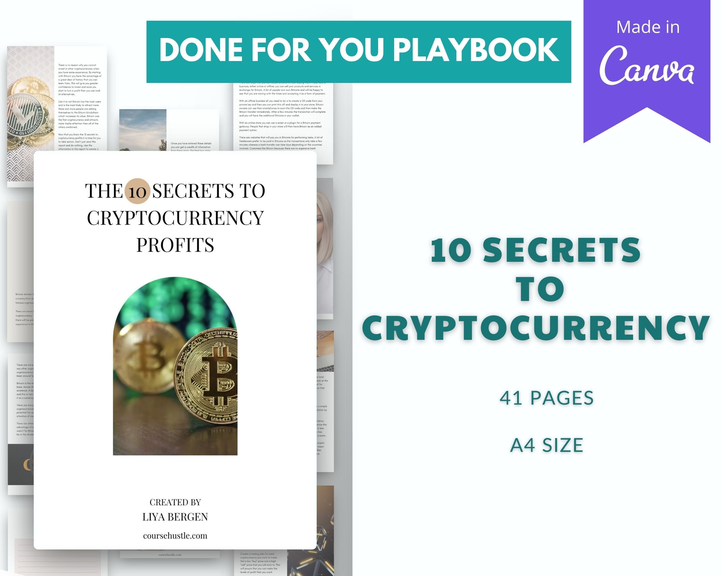 Done-for-You 10 Secrets to Cryptocurrency Profits Playbook