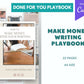 Make Money Writing Playbook