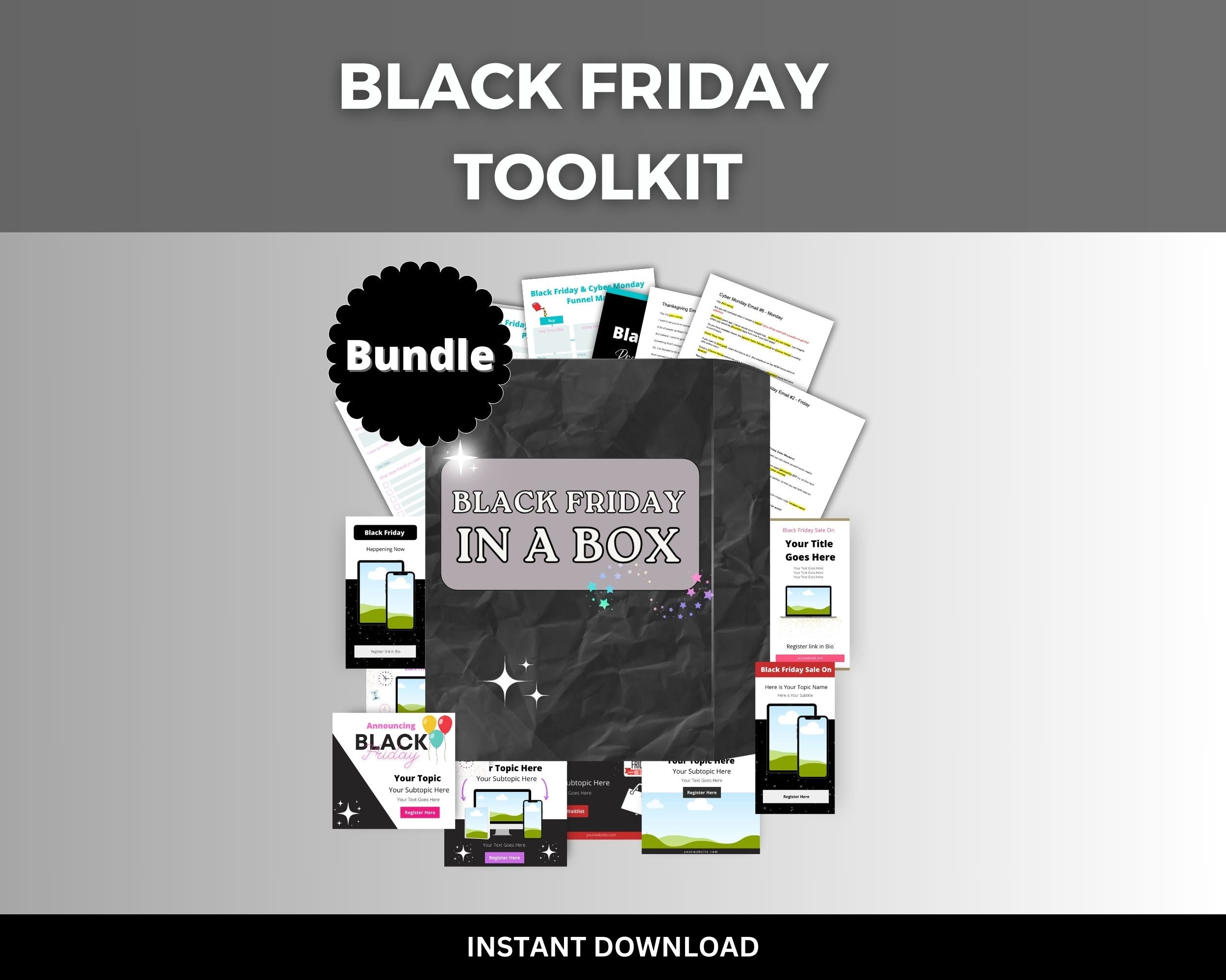 Black Friday Toolkit  Done For You Black Friday Promotion  Course Creator Tools