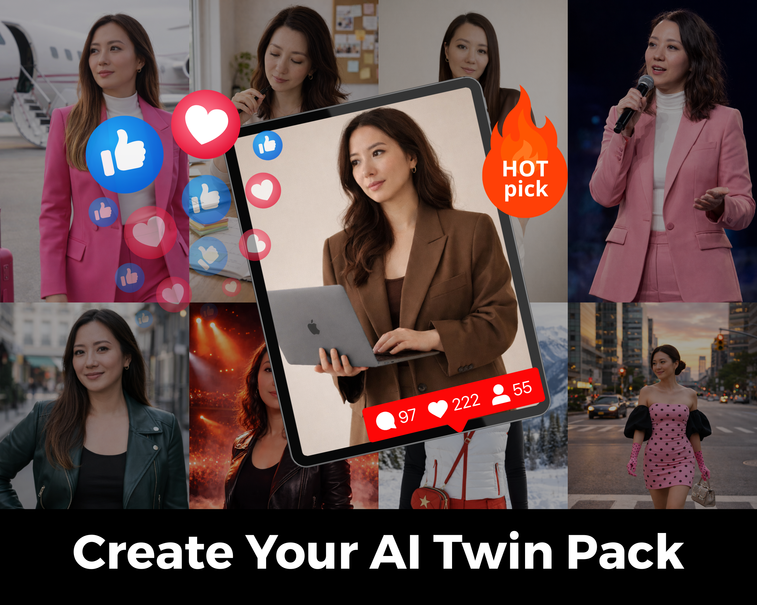 100 Prompts Create Your Own AI Twin Notion Board | AI Twin Step by Step Guide | Custom GPT