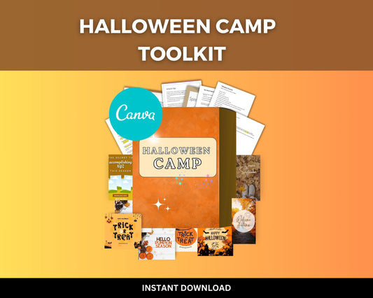 Halloween Camp Toolkit | Done For You Halloween Promotion | Course Creator Tools