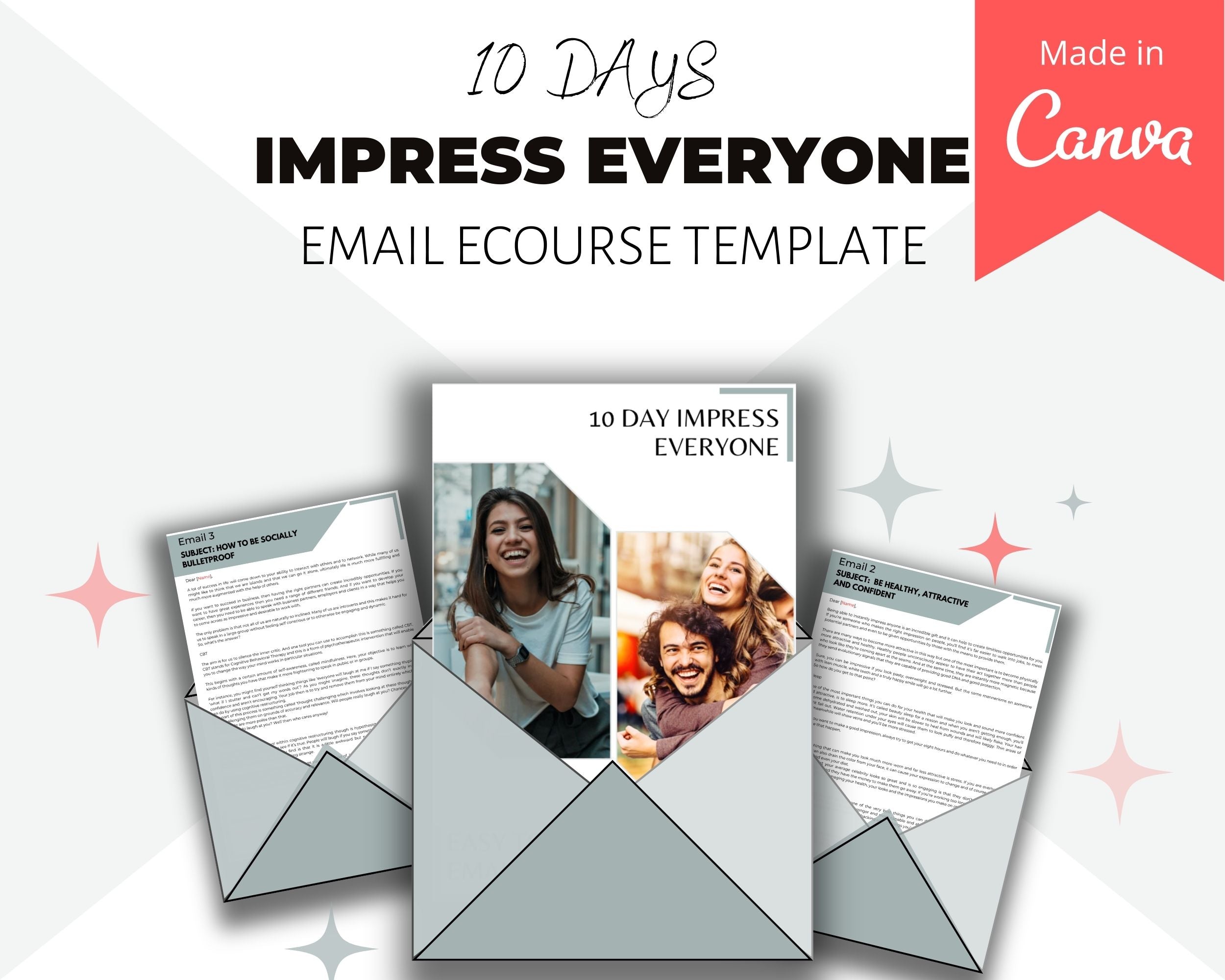 10-Day Impress Everyone Emails | Rebrandable Done-for-You eCourse