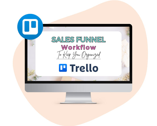 Sales Funnel Workflow Trello Board, Sales Funnel Organizer