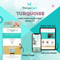 Turquoise Sales Page Template in Thrivecart