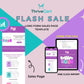 Flash Sale Printable Sales Page Template in ThriveCart