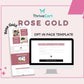 Rose Gold ThriveCart Opt-In Page Template
