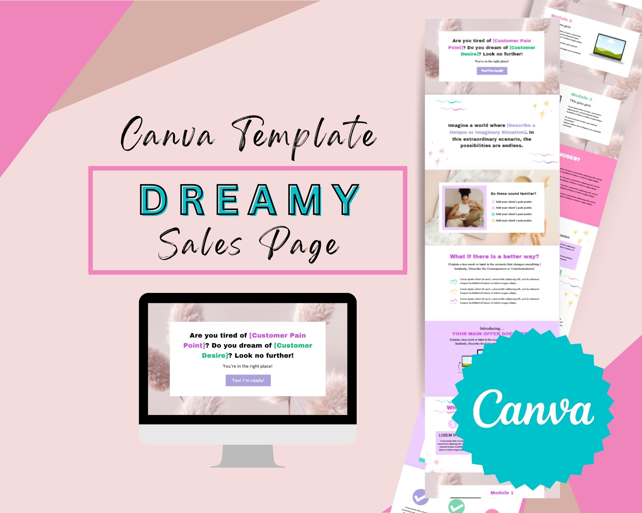 Dreamy Sales Page Template