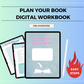 Plan Your Book Digital Workbook | New Author Planner | Hyperlinked PDF | Suitable with Goodnotes & Notability