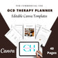 Editable OCD Therapy Planner in Canva | Commercial Use