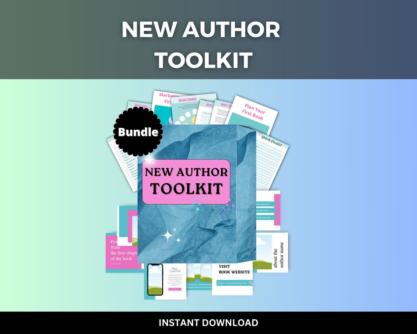 New Author Toolkit  Done For You New Author Planning  Content Creator Tools
