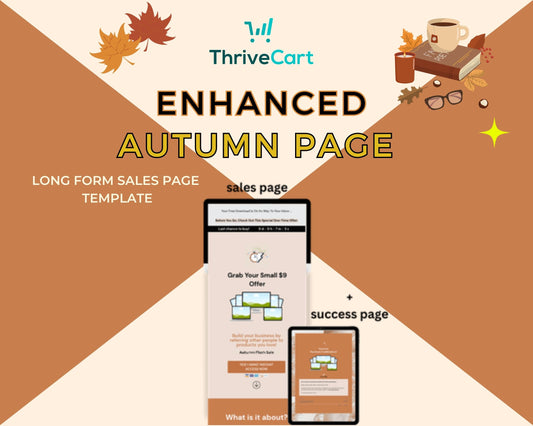 Autumn Enhanced Sales Page Template