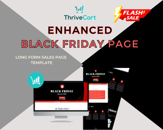 Black Friday Enhanced Sales Page Template