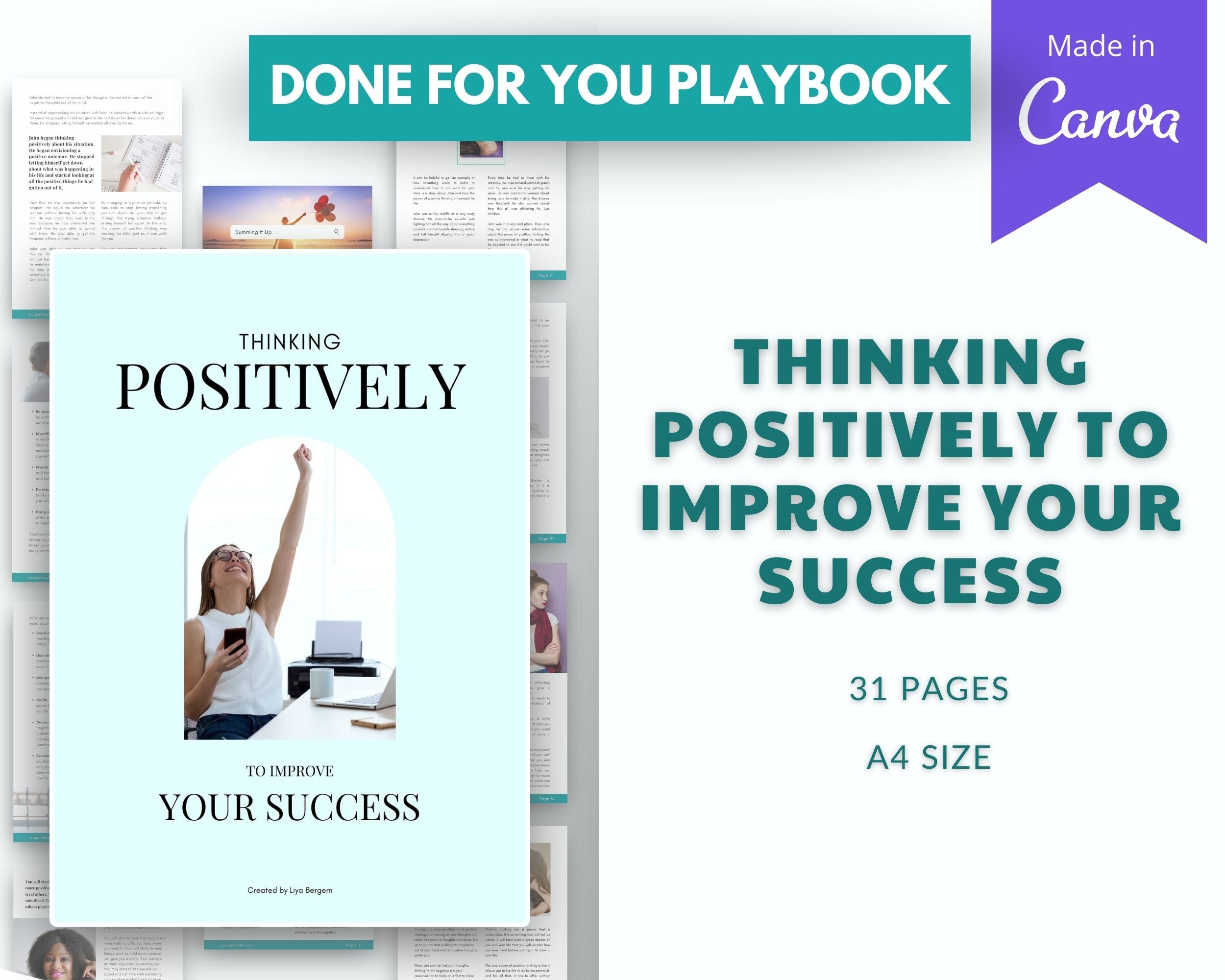 Done-for-You Think Positive to Improve Success Playbook