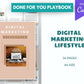 Done for You Digital Marketing Lifestyle Playbook