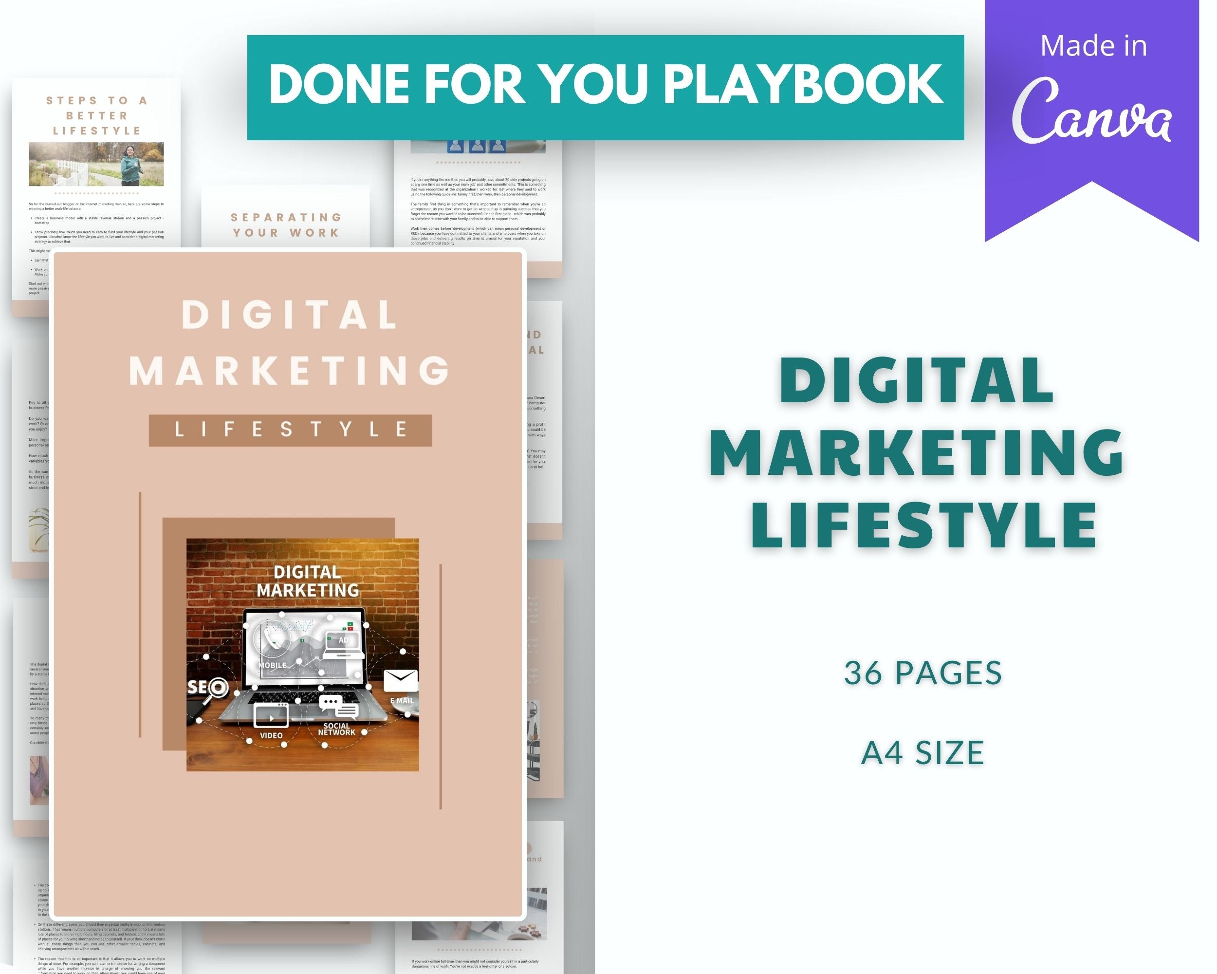 Done for You Digital Marketing Lifestyle Playbook