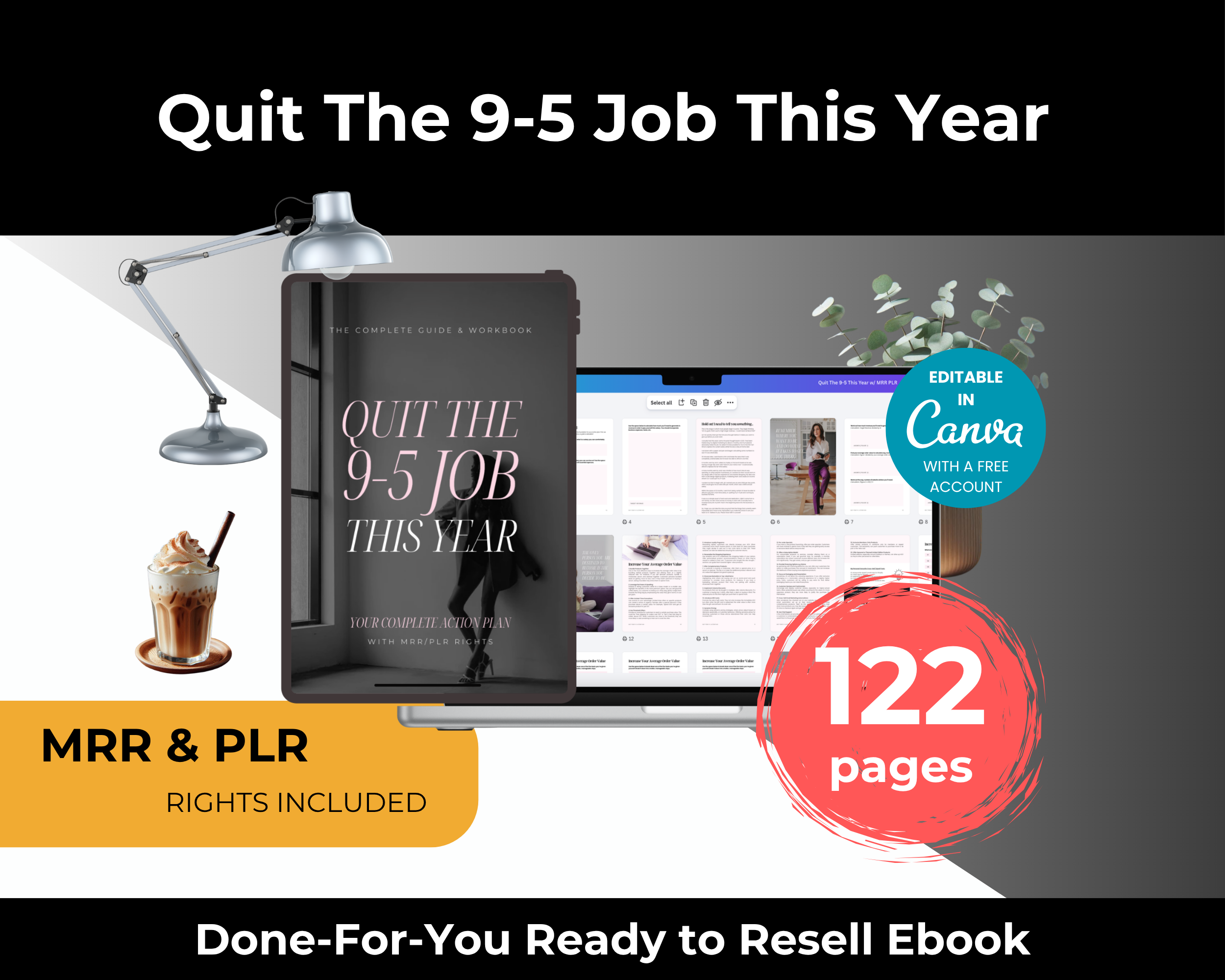 Quit Your 9-5 Job PLR Guide with Resell Rights