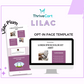 Lilac ThriveCart Opt-In Page Template
