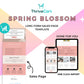 Spring Blossom Sales Page Template in ThriveCart