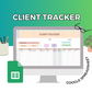 Client Tracker Google Spreadsheet | Client Tracker Google Sheets