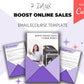 Editable Boost Online Sales Emails | Done-for-You eCourse | Rebrandable Newsletter