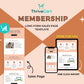 Membership Sales Page Template in ThriveCart