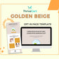 Golden Beige ThriveCart Opt-In Page Template