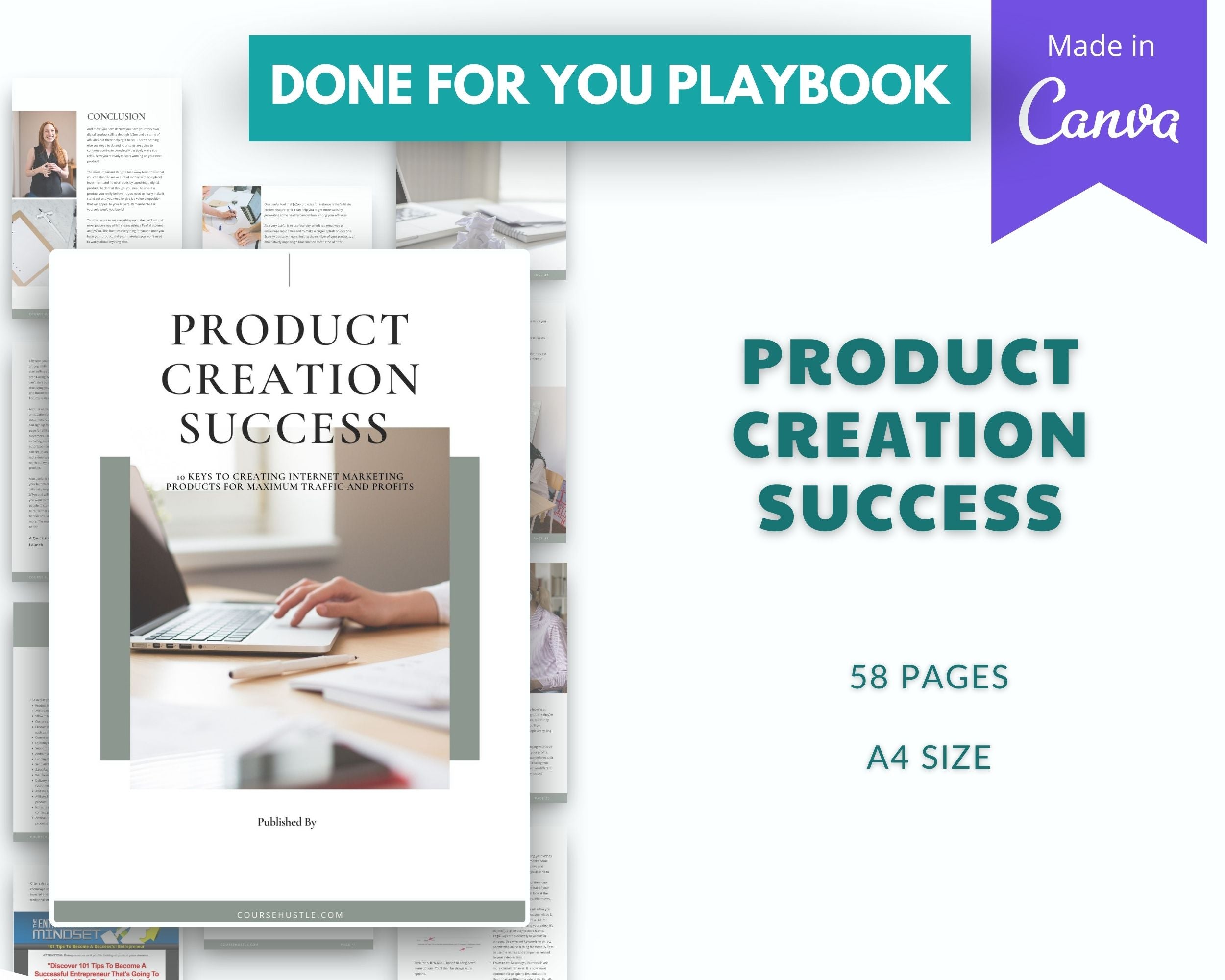 Done for You Product Creation Success Playbook