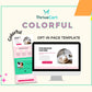 Colorful ThriveCart Opt-In Page Template