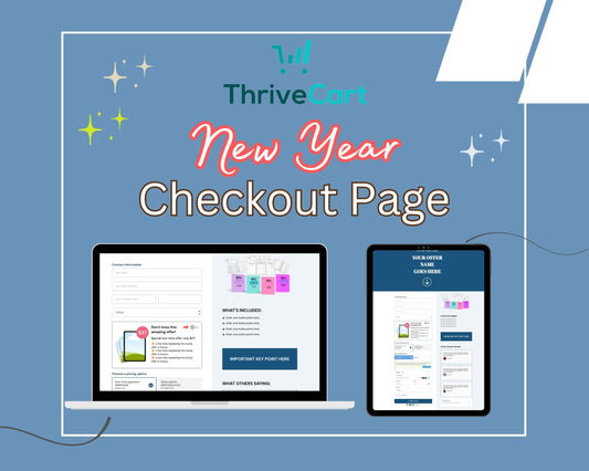 New Year ThriveCart Checkout Template
