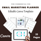 Editable Email Planner Templates in Canva | Marketing Templates