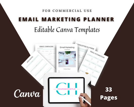 Editable Email Planner Templates in Canva | Marketing Templates