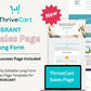 Vibrant Sales Page Template in ThriveCart