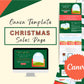 Christmas Sales Page Template