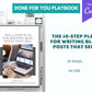 Done-for-You The 10-Step Plan for Writing Blogs Playbook