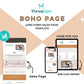 Boho Sales Page Template in ThriveCart