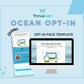 Ocean ThriveCart Opt-In Page Template