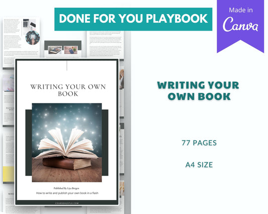 Done-for-You Writing Your Own Book Playbook