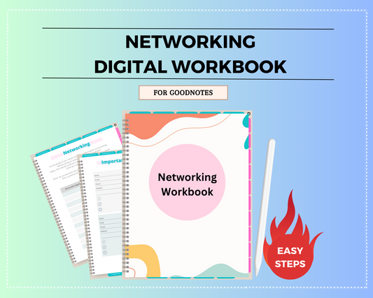 Networking Digital Workbook | Hyperlinked PDF | Suitable with Goodnes & Notability