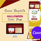 Halloween Sales Page Template