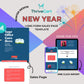 Animated New Year Sales Page Template in ThriveCart