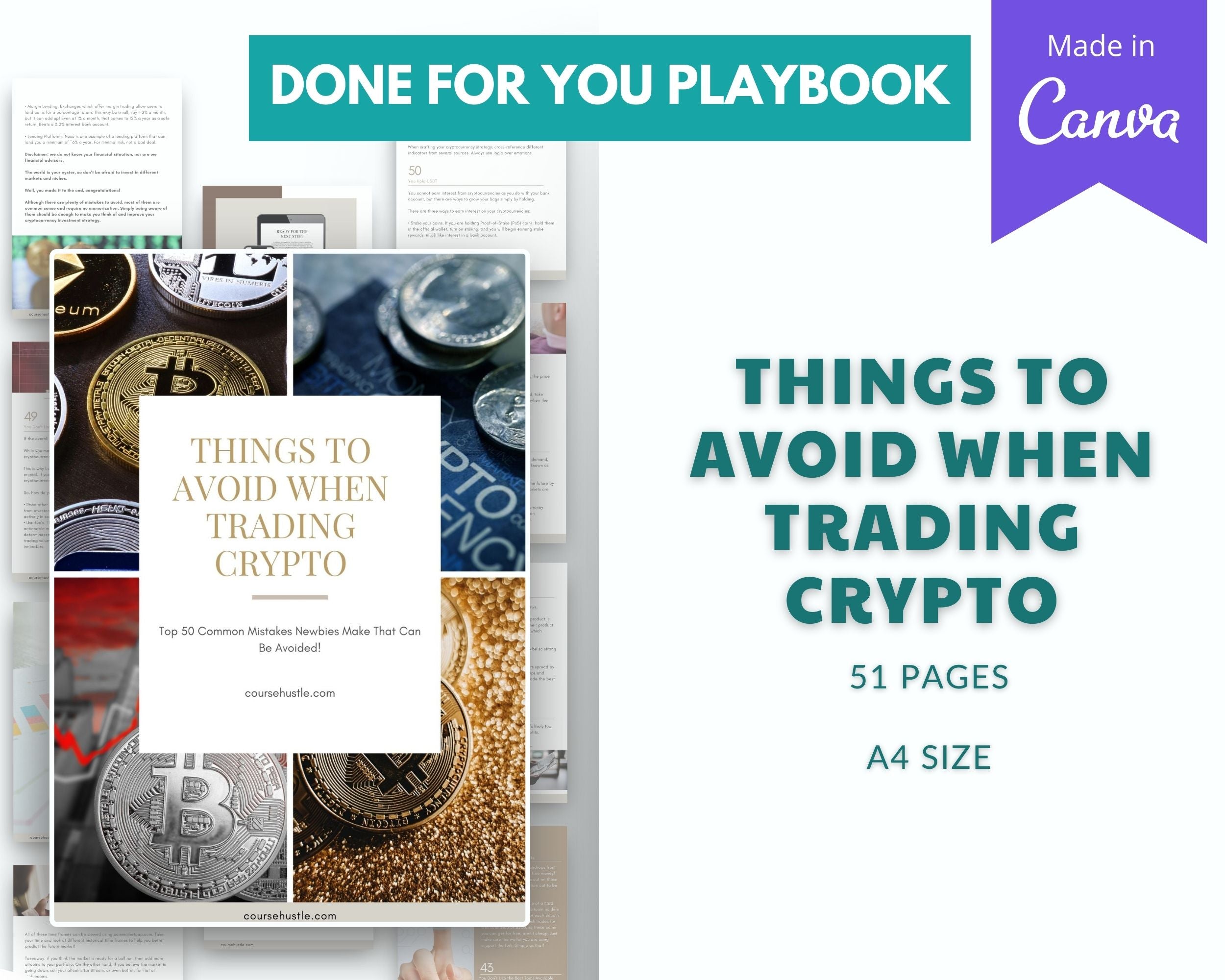 Things To Avoid When Trading Crypto Playbook