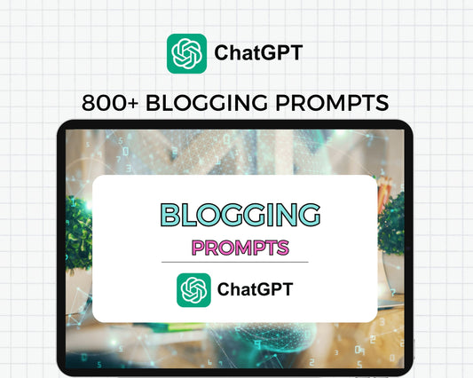 Chat GPT 800+ Blogging Prompts
