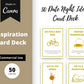 50 Date Night Ideas Cards | Canva Inspirational Cards | Commercial Use
